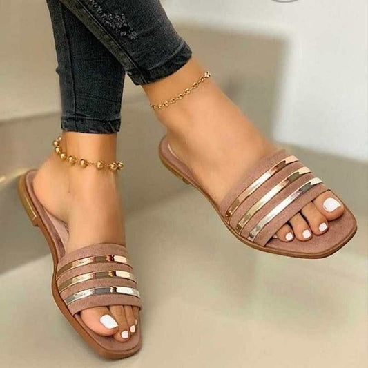 Women's Comfort Fashion Flat Sandals - Slipper