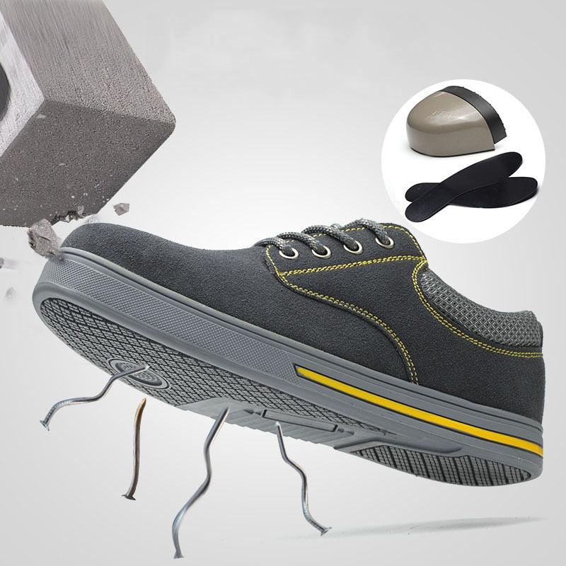 Chaussures de sécurité Anti-écrasement et Anti-perforation pour hommes - Logistics Confort Orthopédique