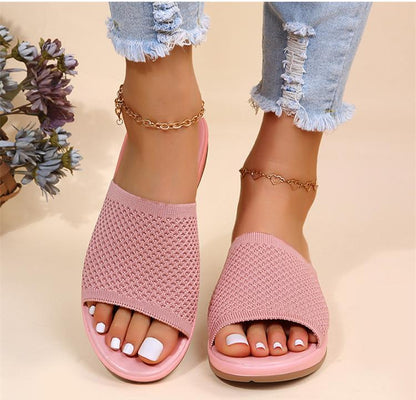 Flat summer sandals for women - Ludy