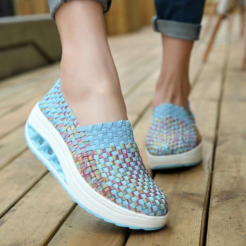 Chaussures Orthopédiques Pour Femmes - Confort Absolu En Mode Décontracté, Demi-glissement, Bout Large, Grandes Tailles Disponibles