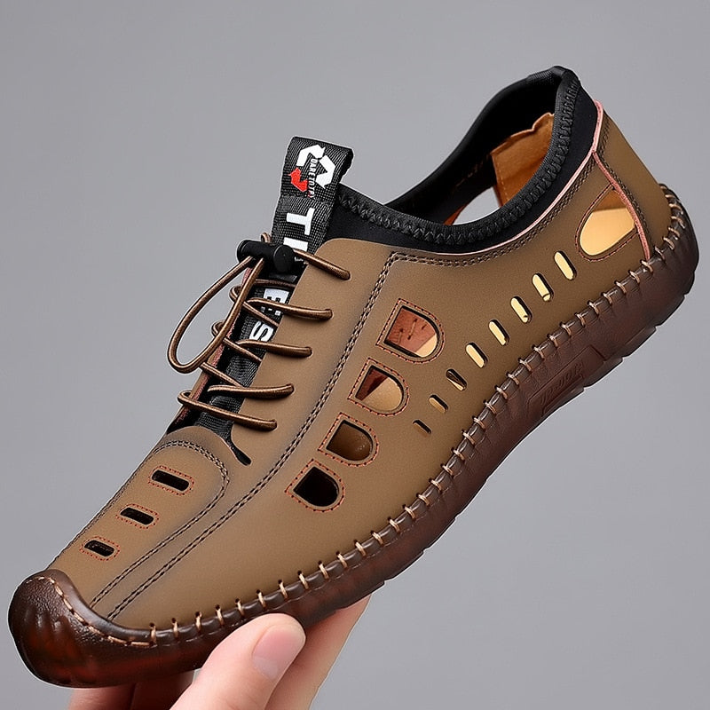 Chaussures décontractées fond souple pour hommes - Zenty