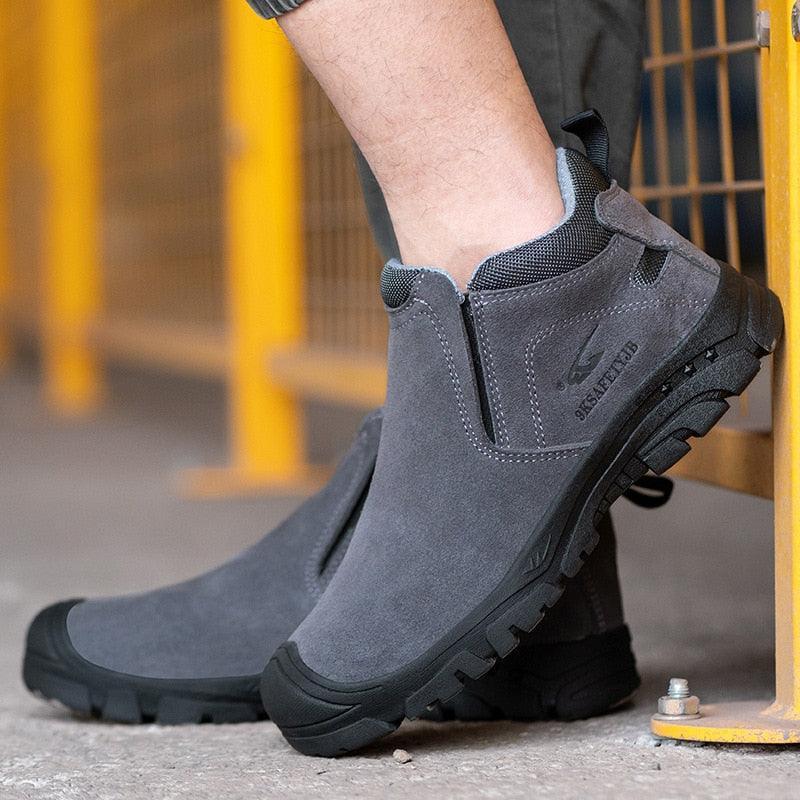 Chaussures de sécurité résistants à l'usure Anti-écrasement pour hommes - Predagor Confort Orthopédique