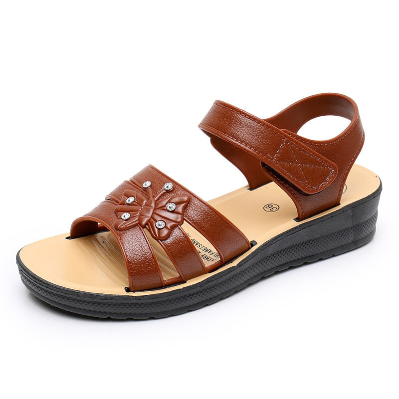 Flat Sandals without Open Slip