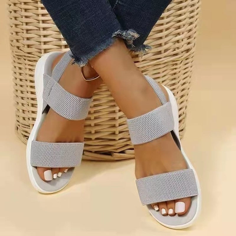 Women's Comfortable Wedge Sandals - Traza
