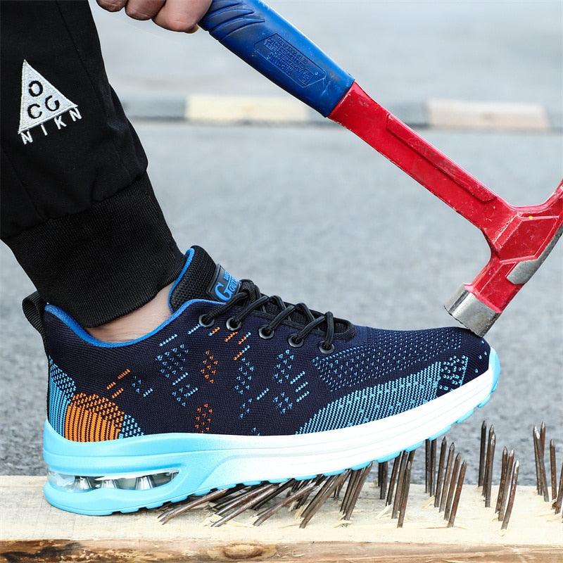 Chaussures de sécurité respirantes pour hommes - Delta Confort Orthopédique