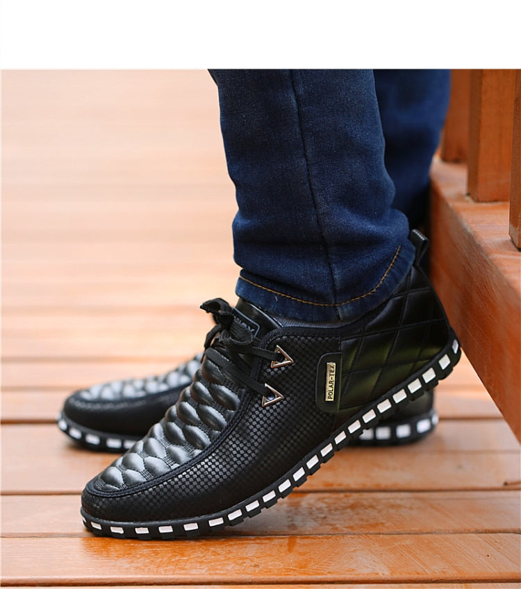 Leather shoes for men
