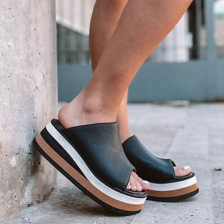 Sandales ouvertes compensées pour femmes - Furlan