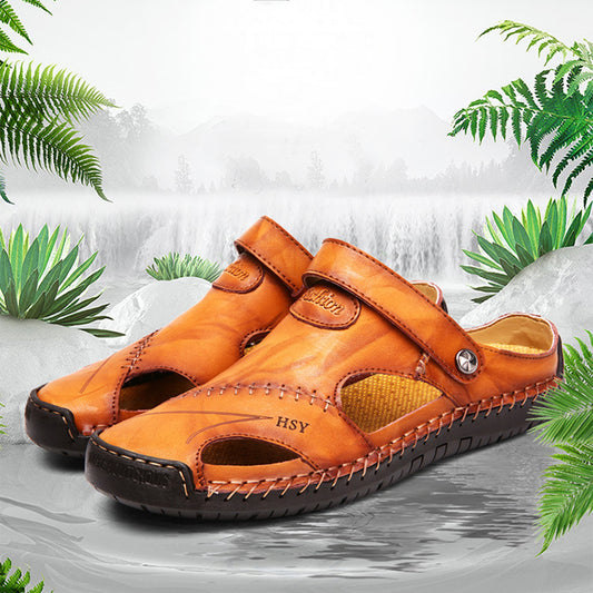 Summer Cutout Men's Casual Sandals